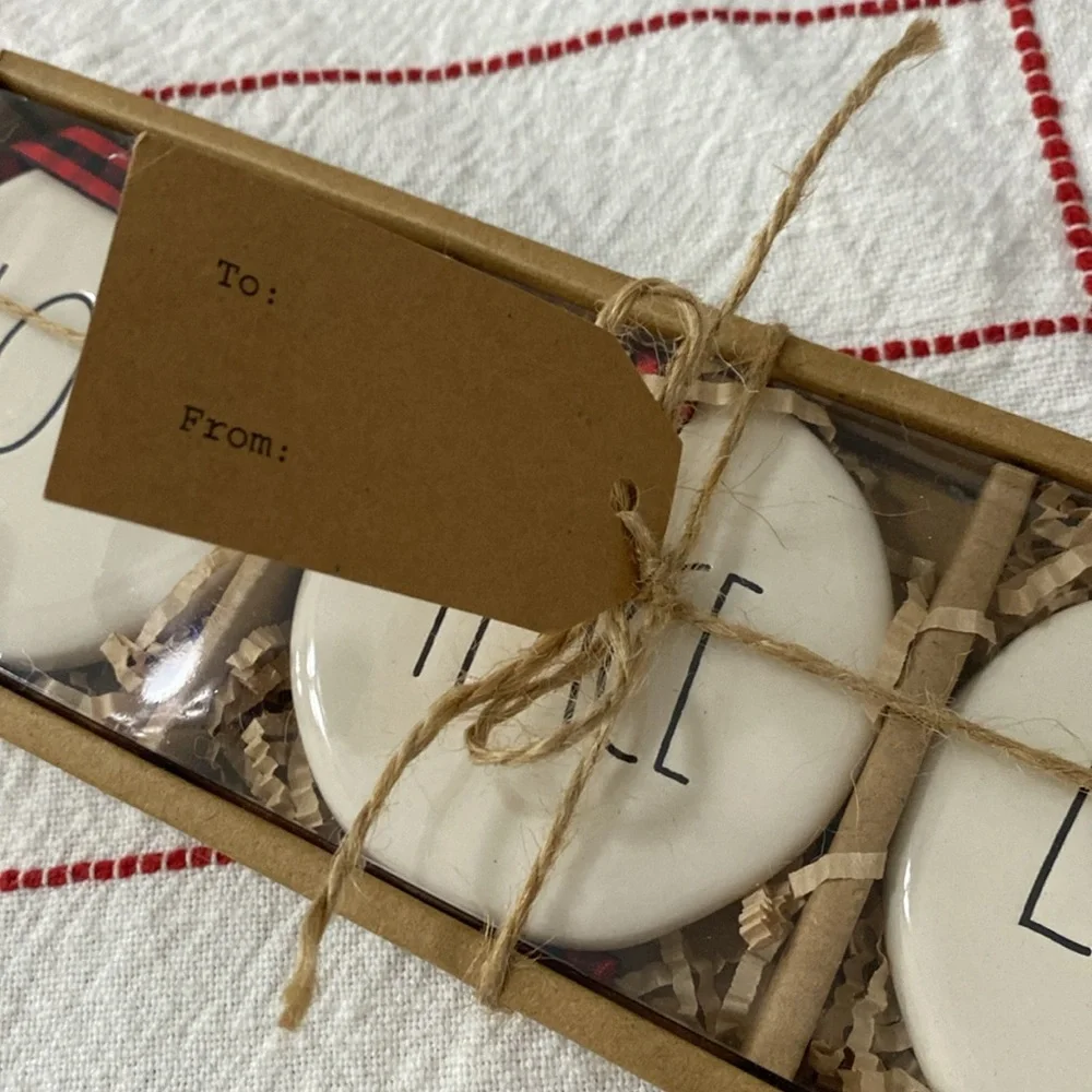 Rae Dunn Christmas Ornaments